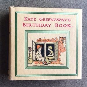 Vintage Kate Greenaway's Birthday Book 1965